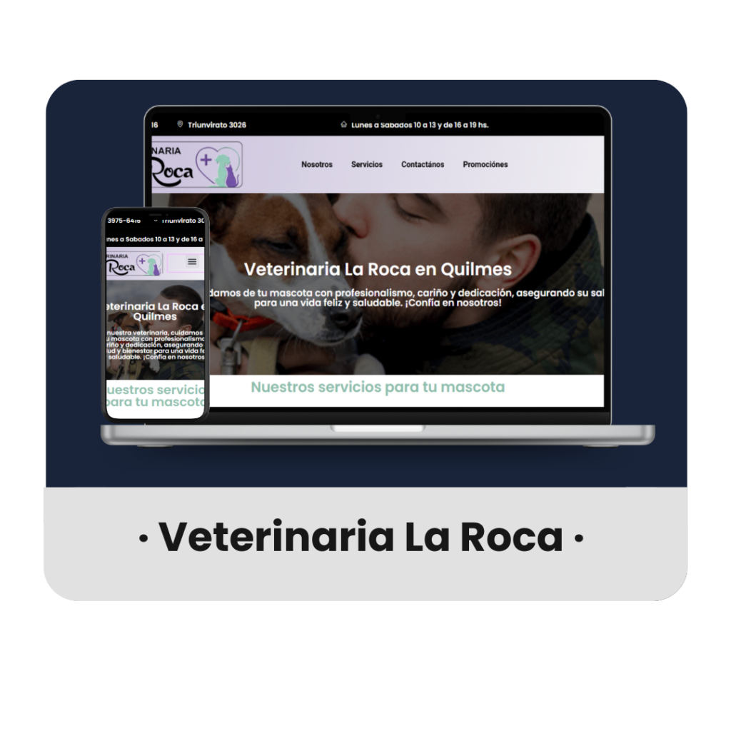 Diseño web - Veterinaria