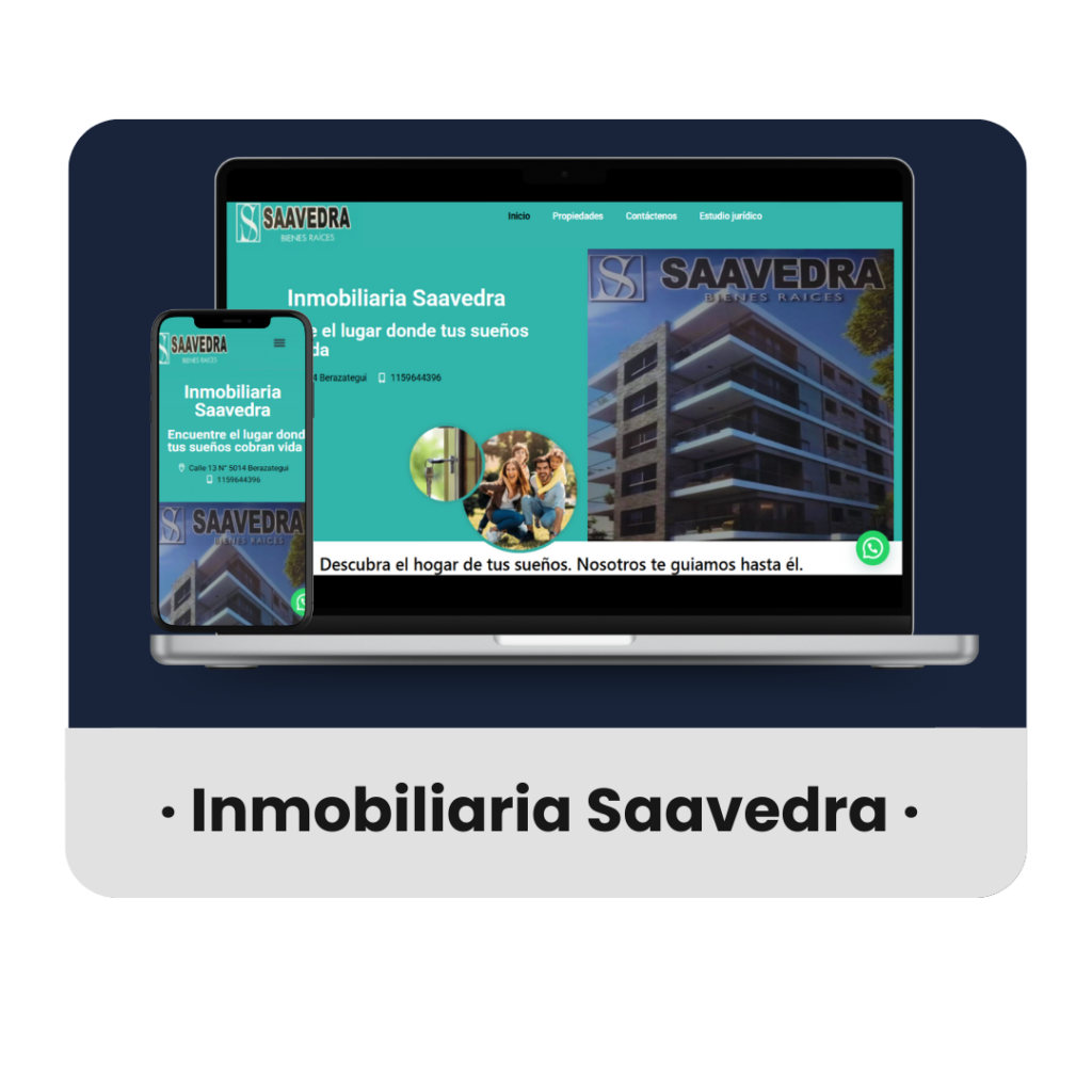 Diseño web - Inmobiliaria