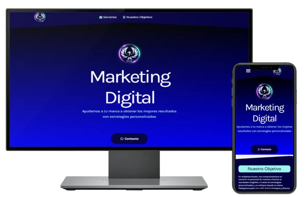 One page - Marketing
