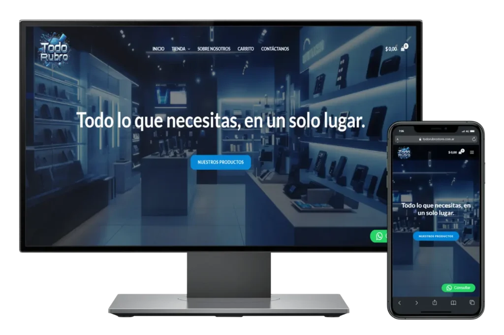 Tienda online - Todo Rubro